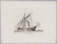 KG 08804
<br/>
een Admiraliteits Jagt
<br/>
<em>Groenewegen, Gerrit (1754-1826)</em>